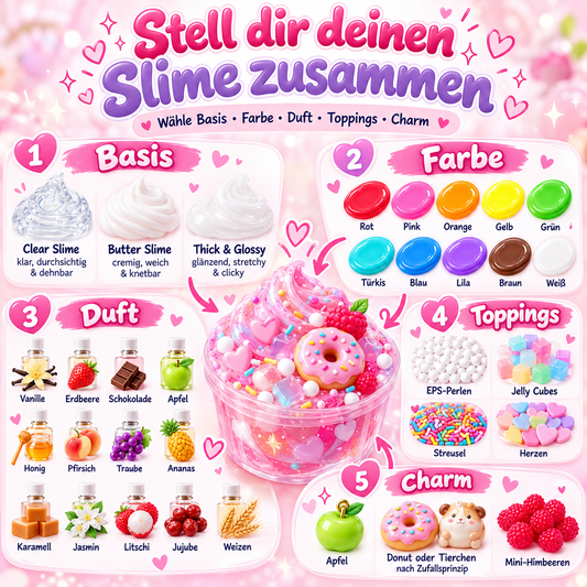 Stell dir deinen Myroshi-Slime zusammen