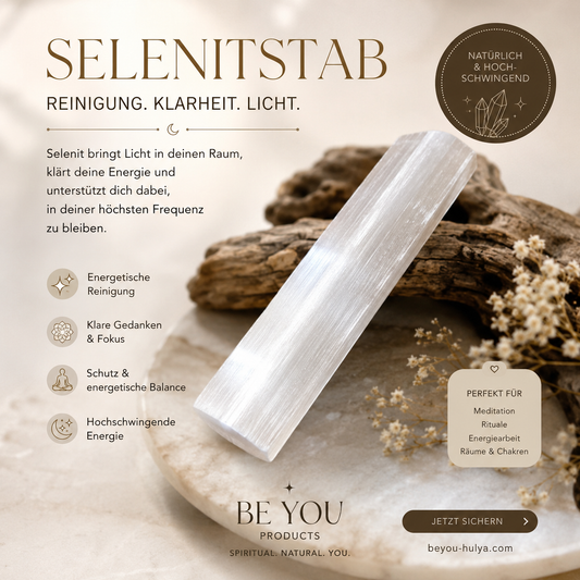 Die Ruhe - Selenit Stab