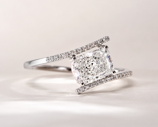 Radiant Diamond Ring 2.09ct