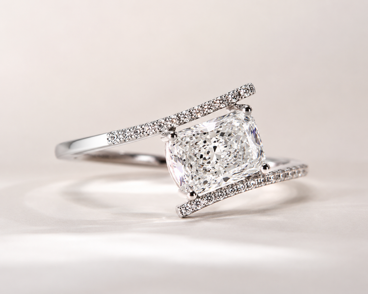 Radiant Diamond Ring 2.09ct