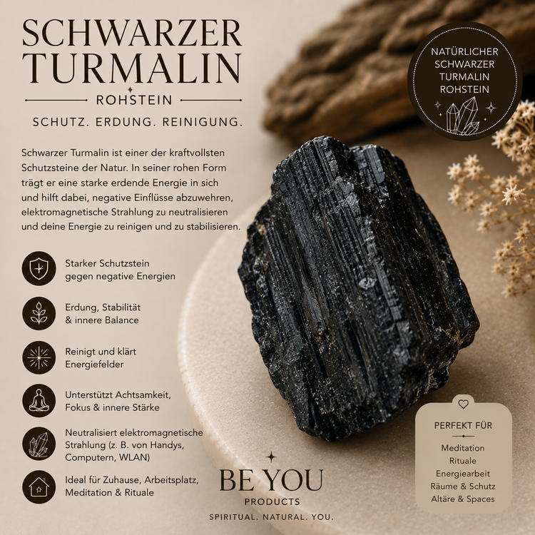 Der Schutz - schwarzer Turmalin